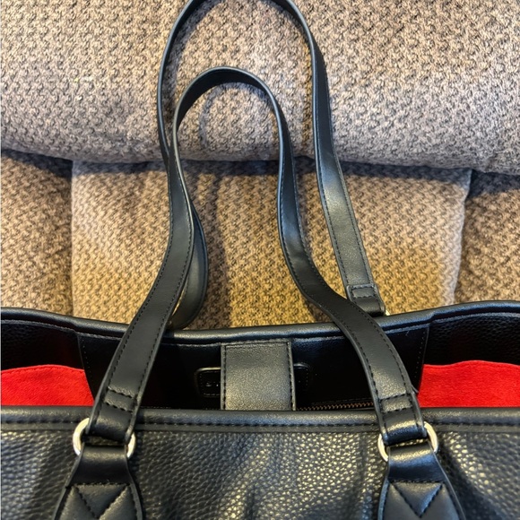 👜 Steve Madden Black Leather Bag 👜 - Picture 9 of 11